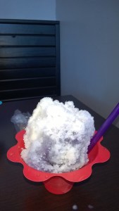purple snowcone