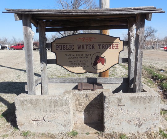 Public Horse Trough
