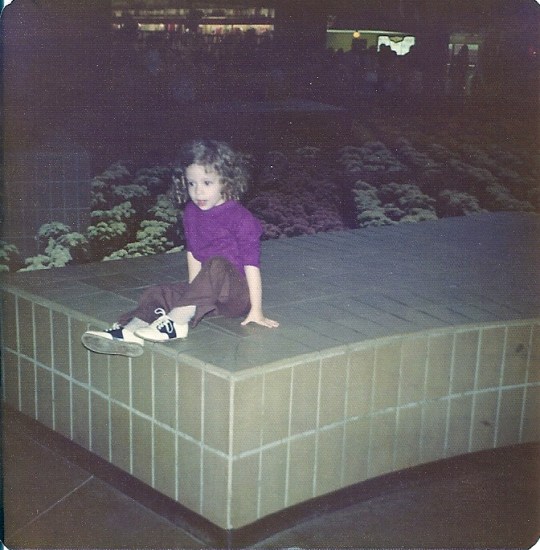 Bre at Crossroads mall 1974